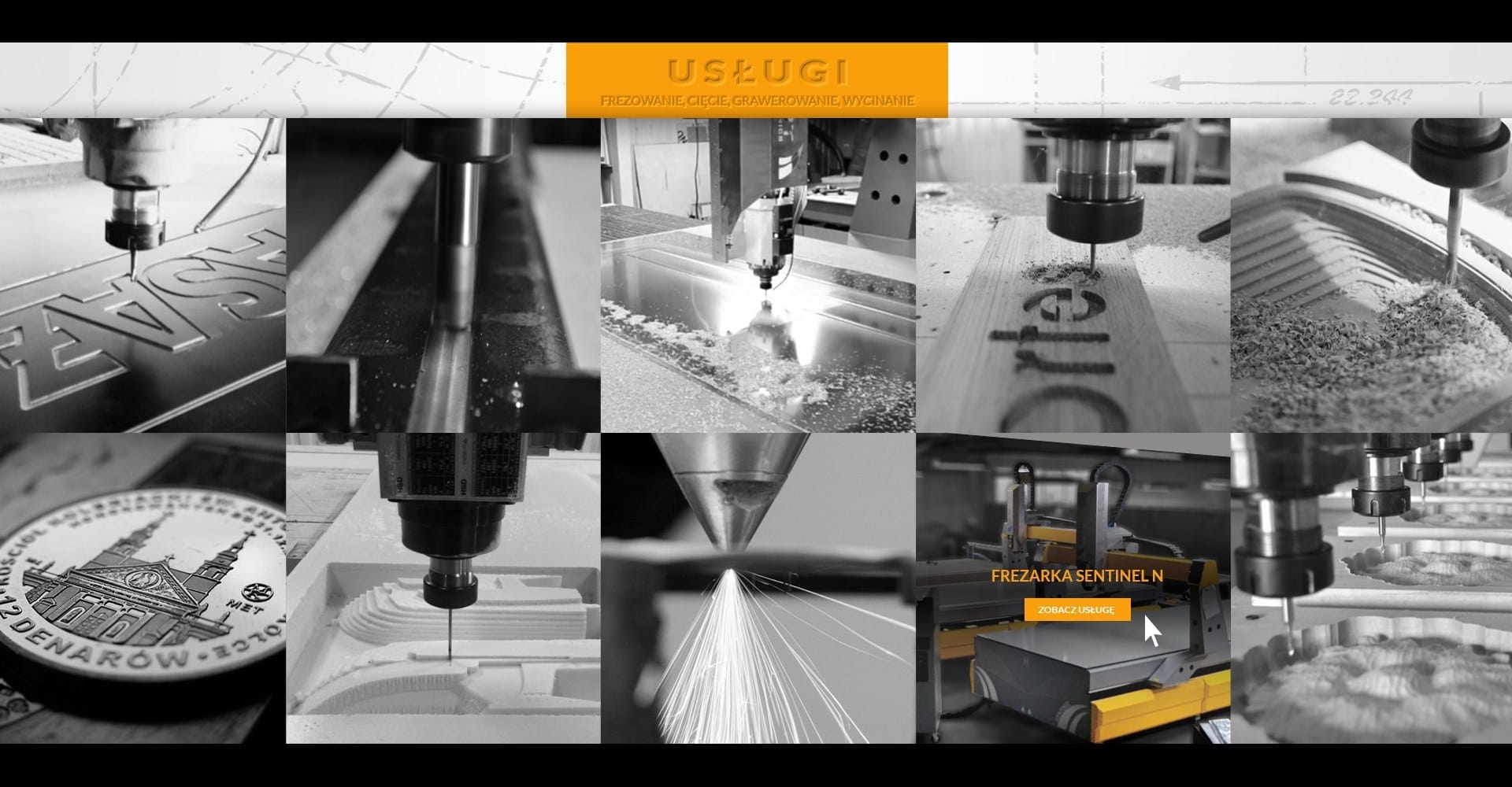 usługa cnc